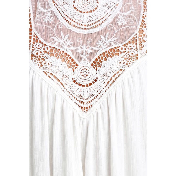 Asana White Lace Swing Dress - Picture 5 of 6
